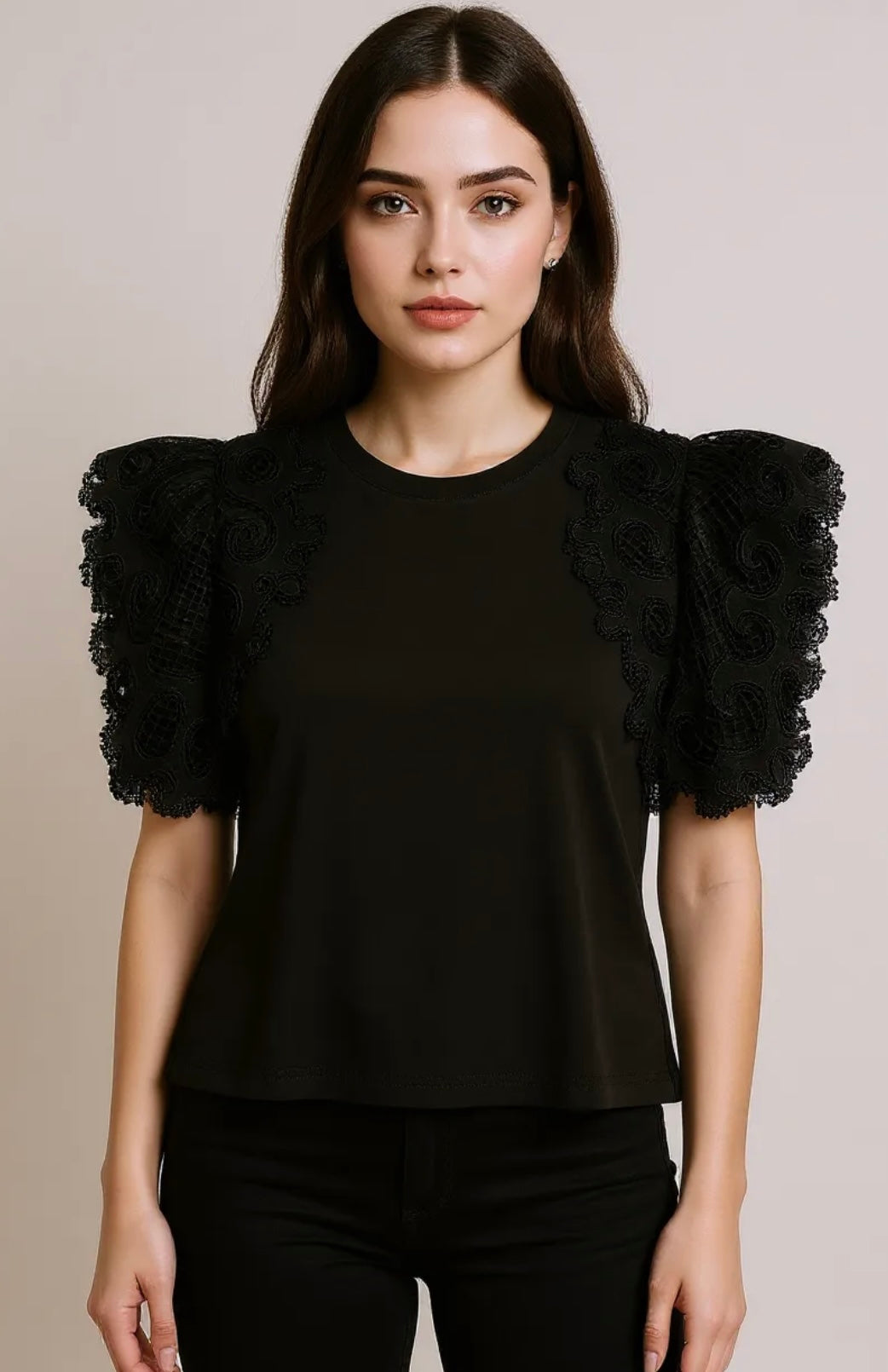 Short Sleeve Lace