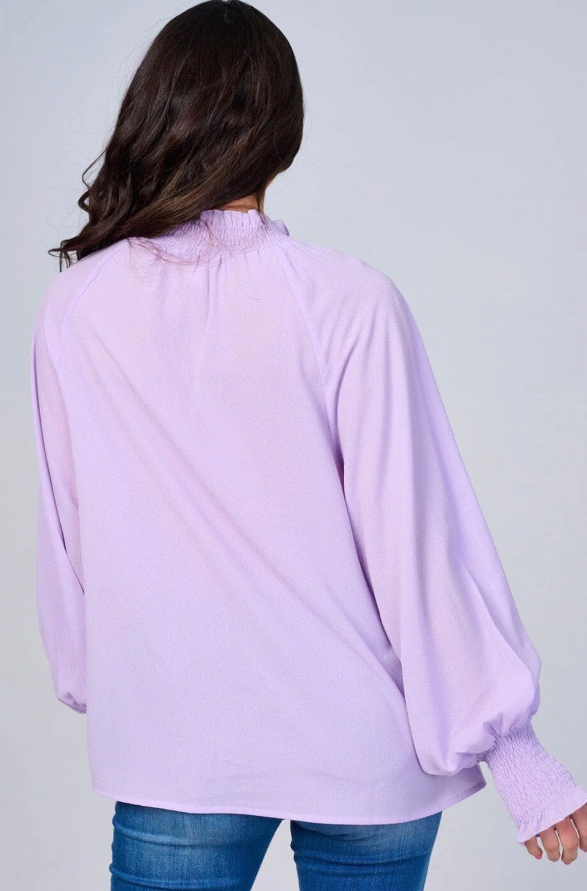 Long Sleeve Button Up Blouse
