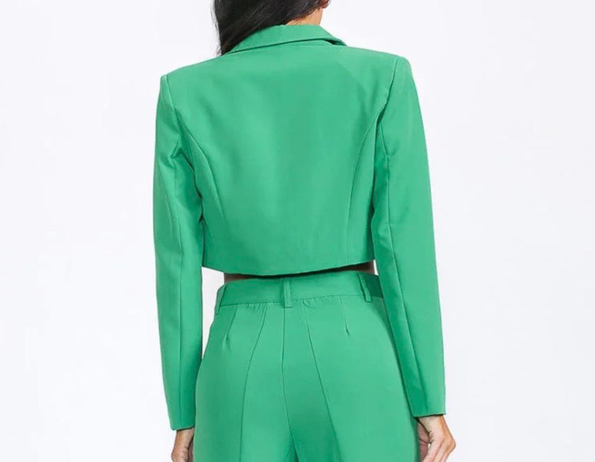 Cropped Blazer