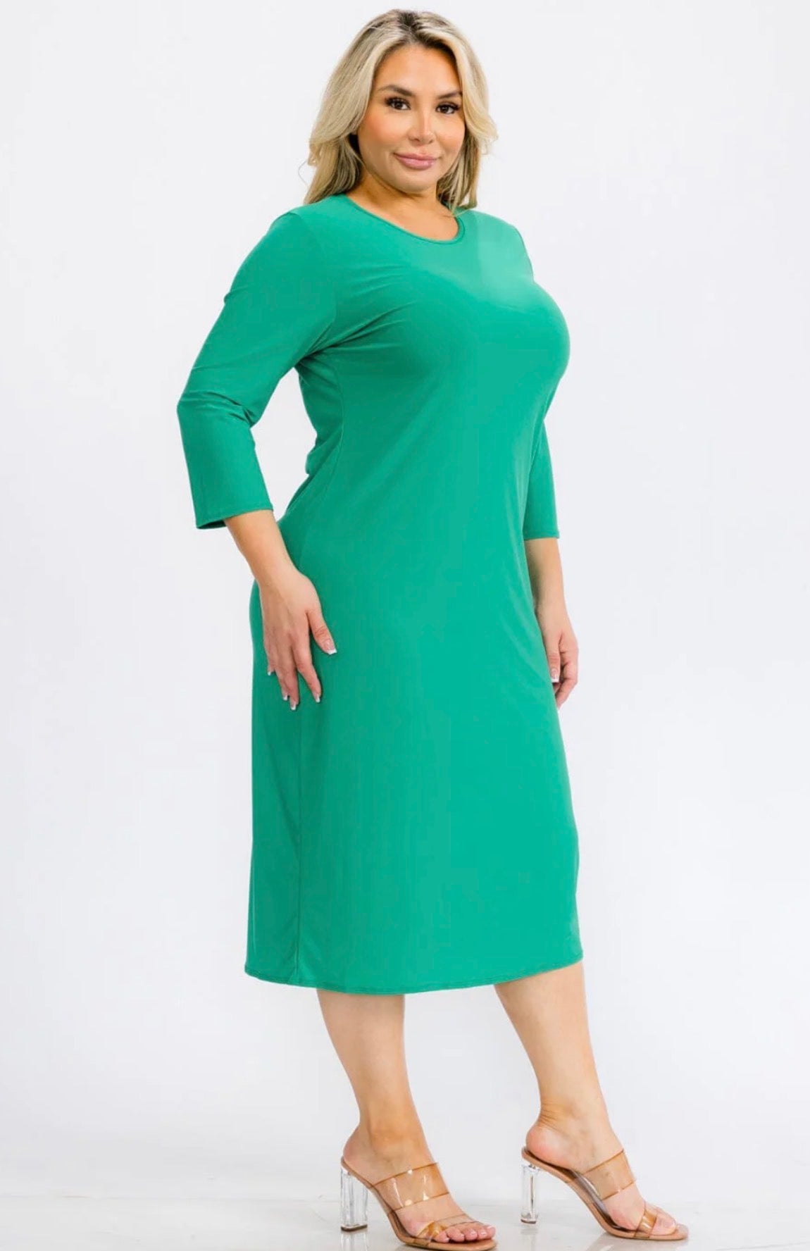 Midi Dress (Plus Size)