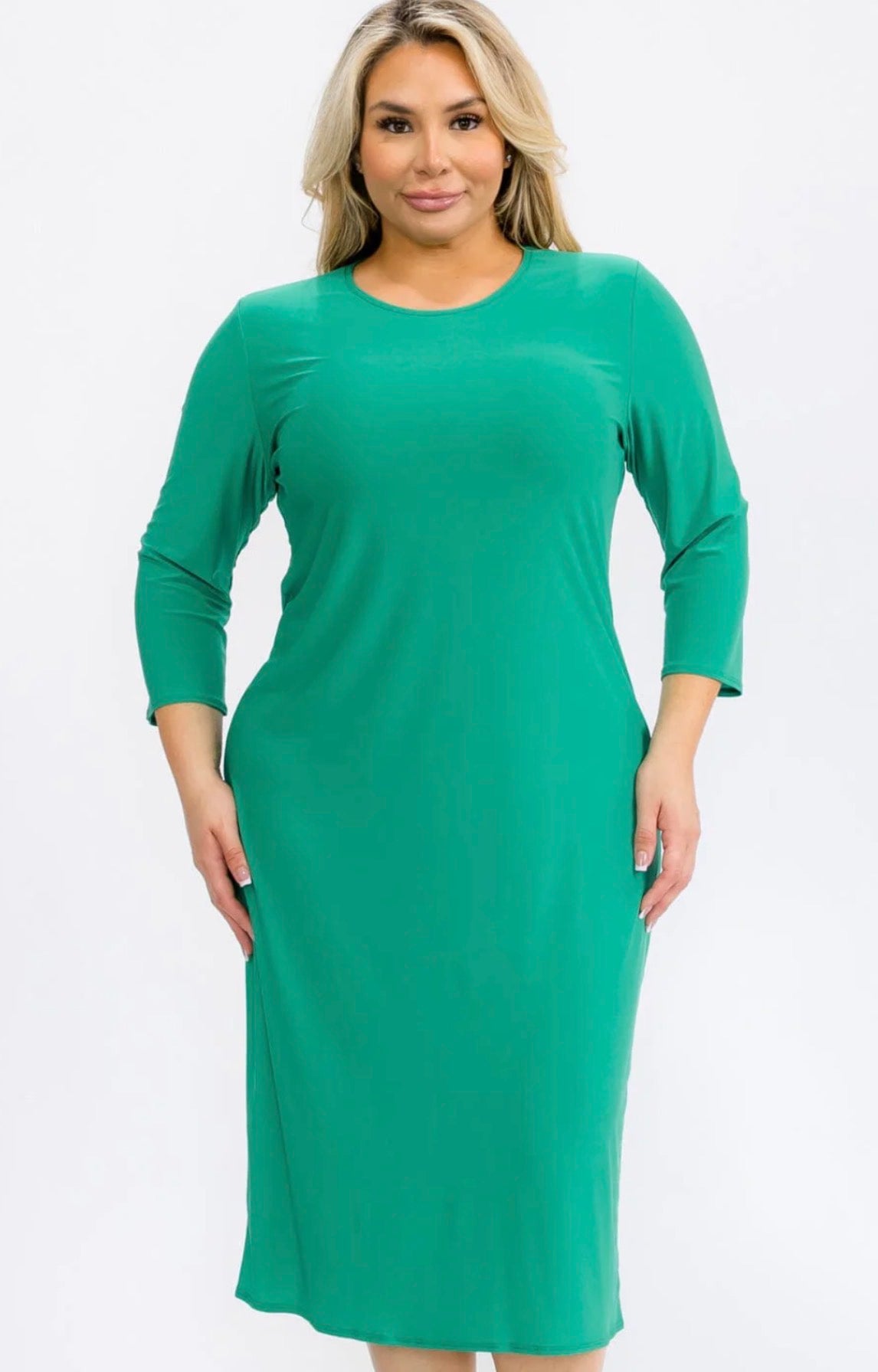 Midi Dress (Plus Size)