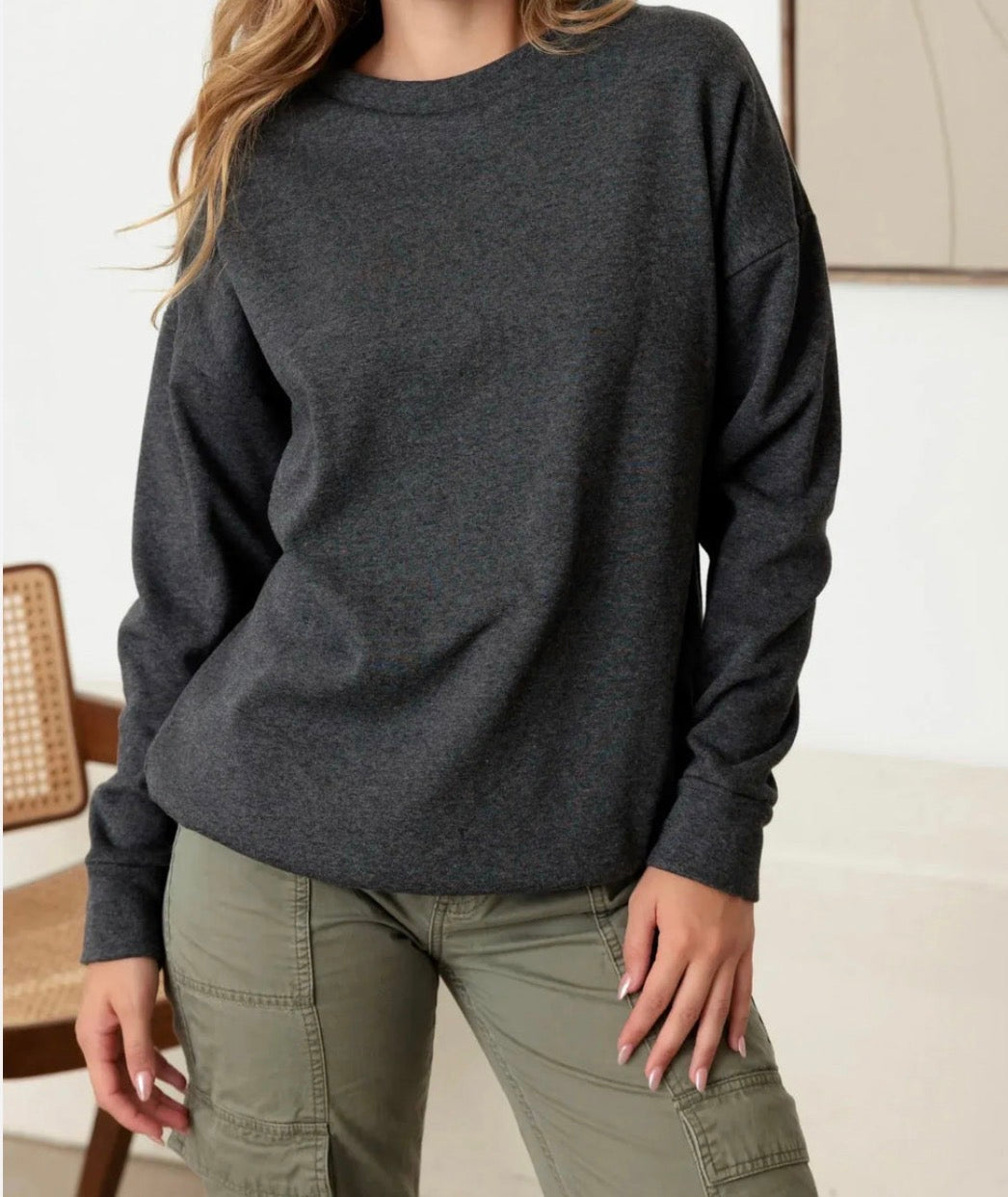 Crew Neck Sweatshirt