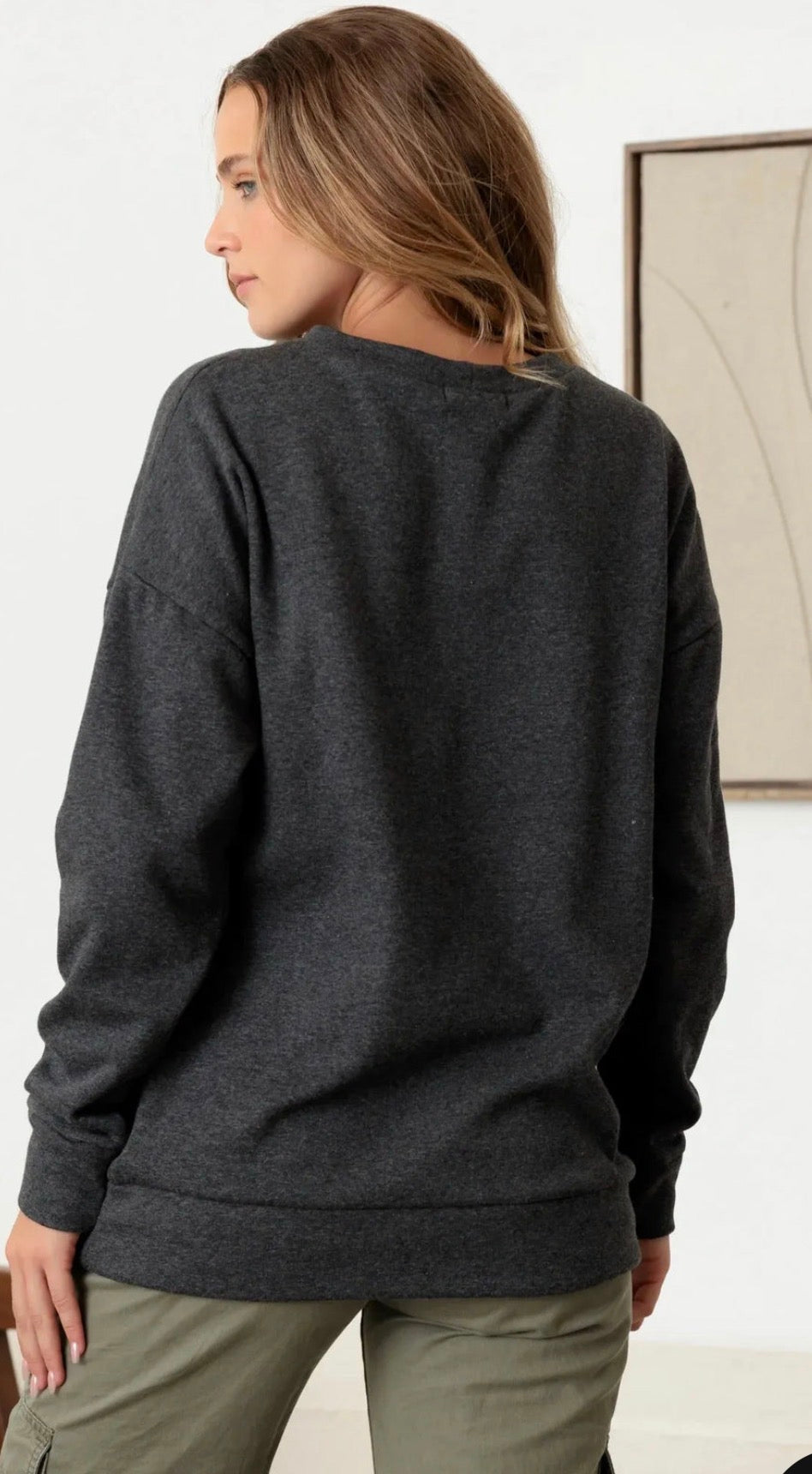 Crew Neck Sweatshirt