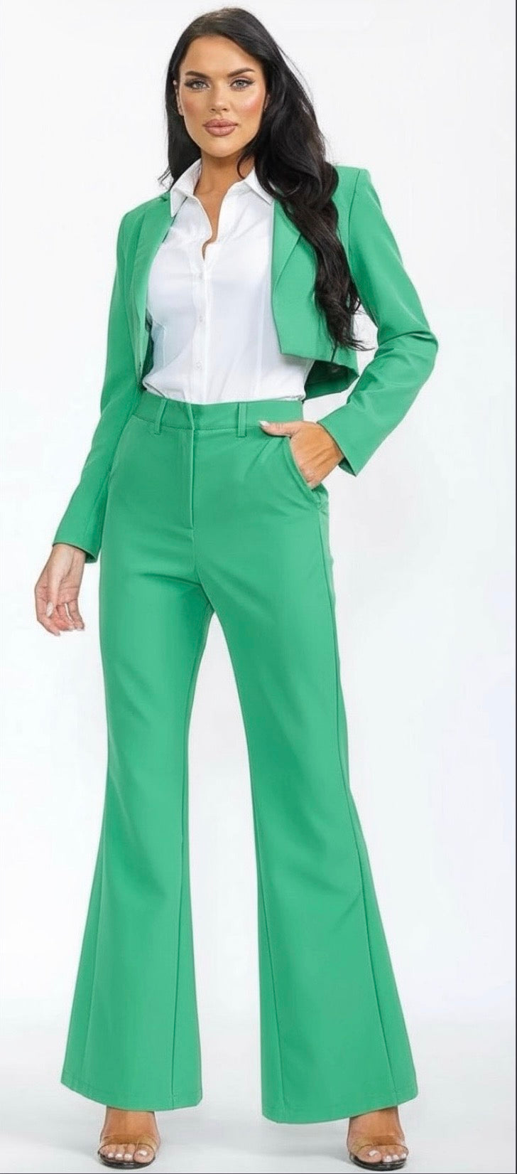 Cropped Blazer