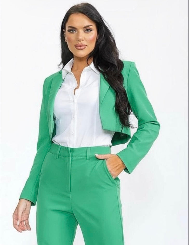 Cropped Blazer