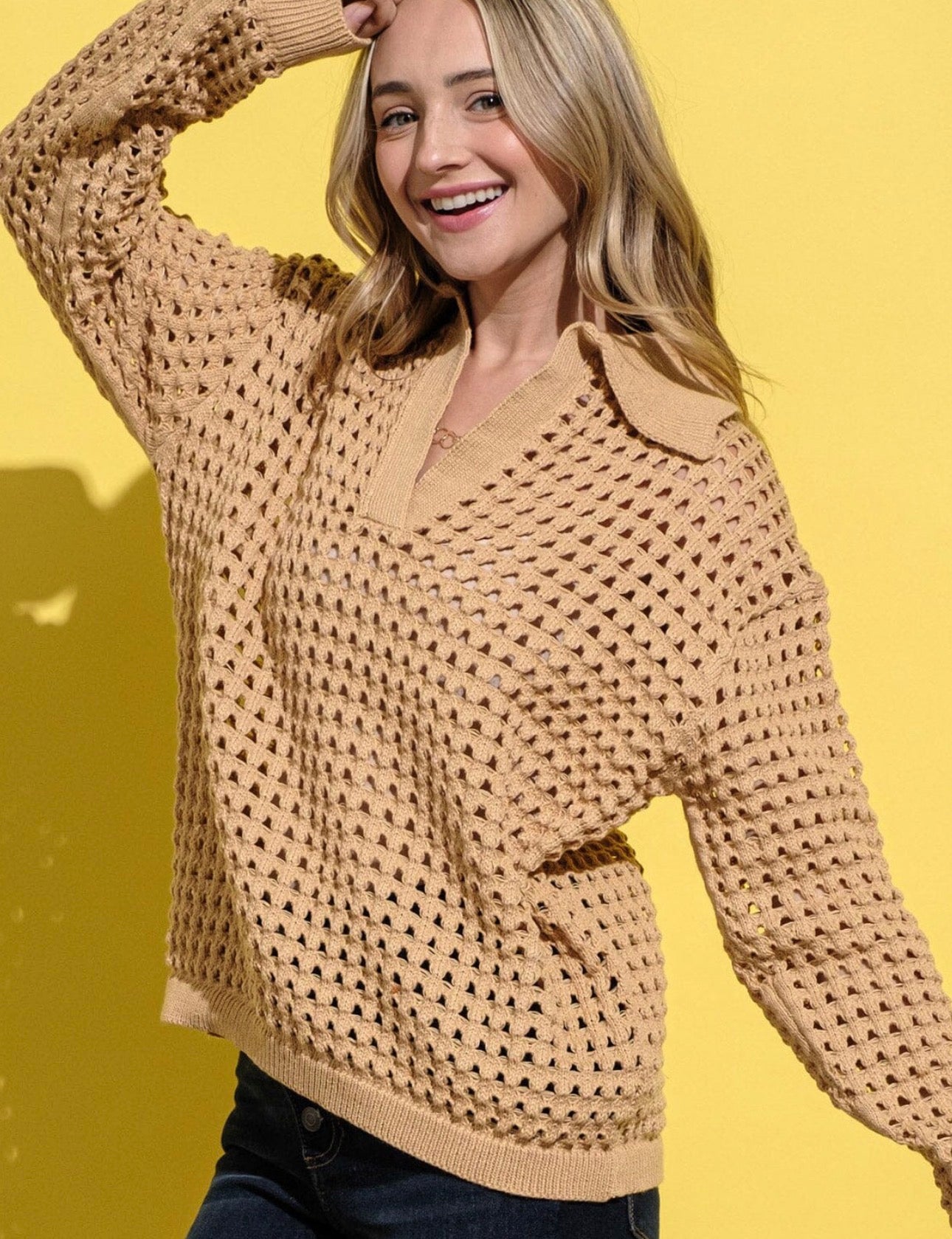 Loose Fit Knit Top