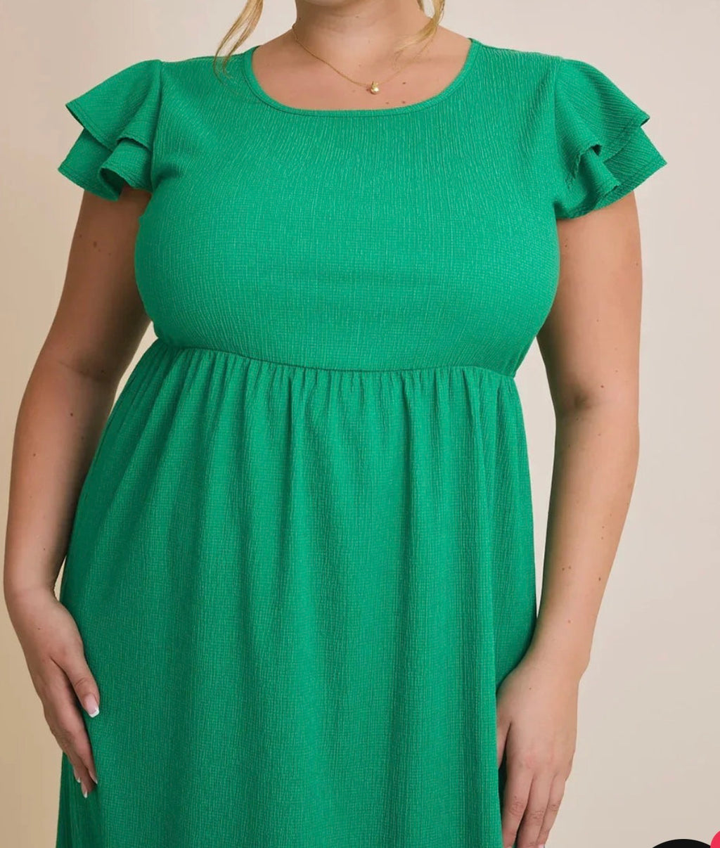 Midi Dress (Plus Size)