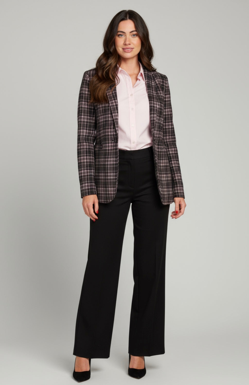 Plaid Blazer