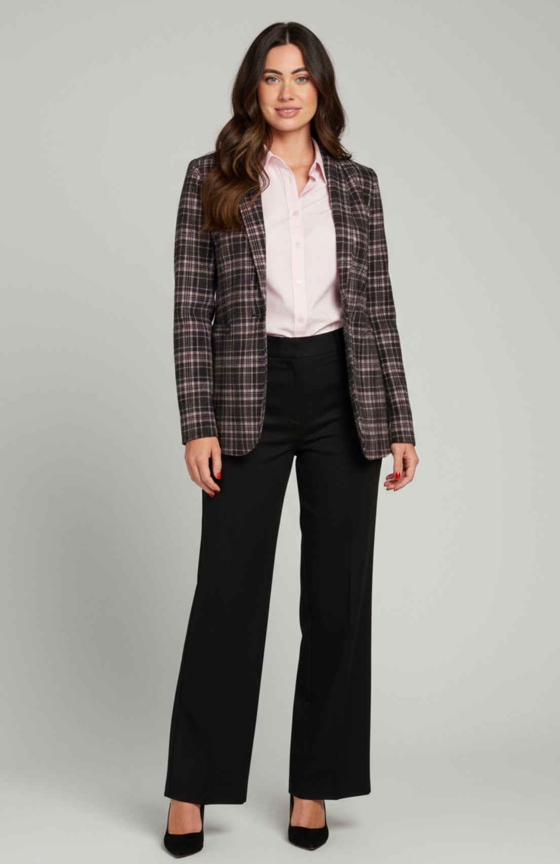 Plaid Blazer