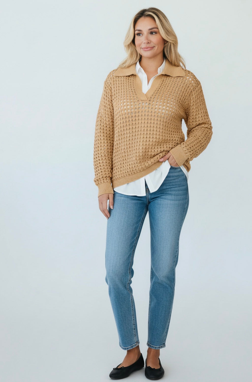 Loose Fit Knit Top