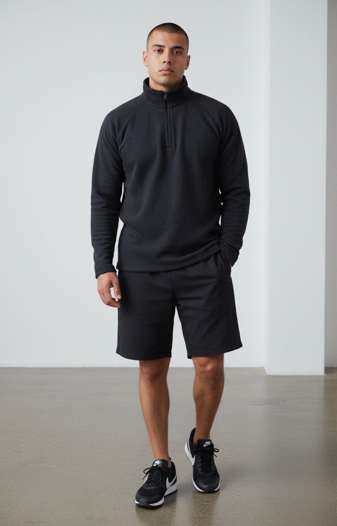Men Quarter Zip