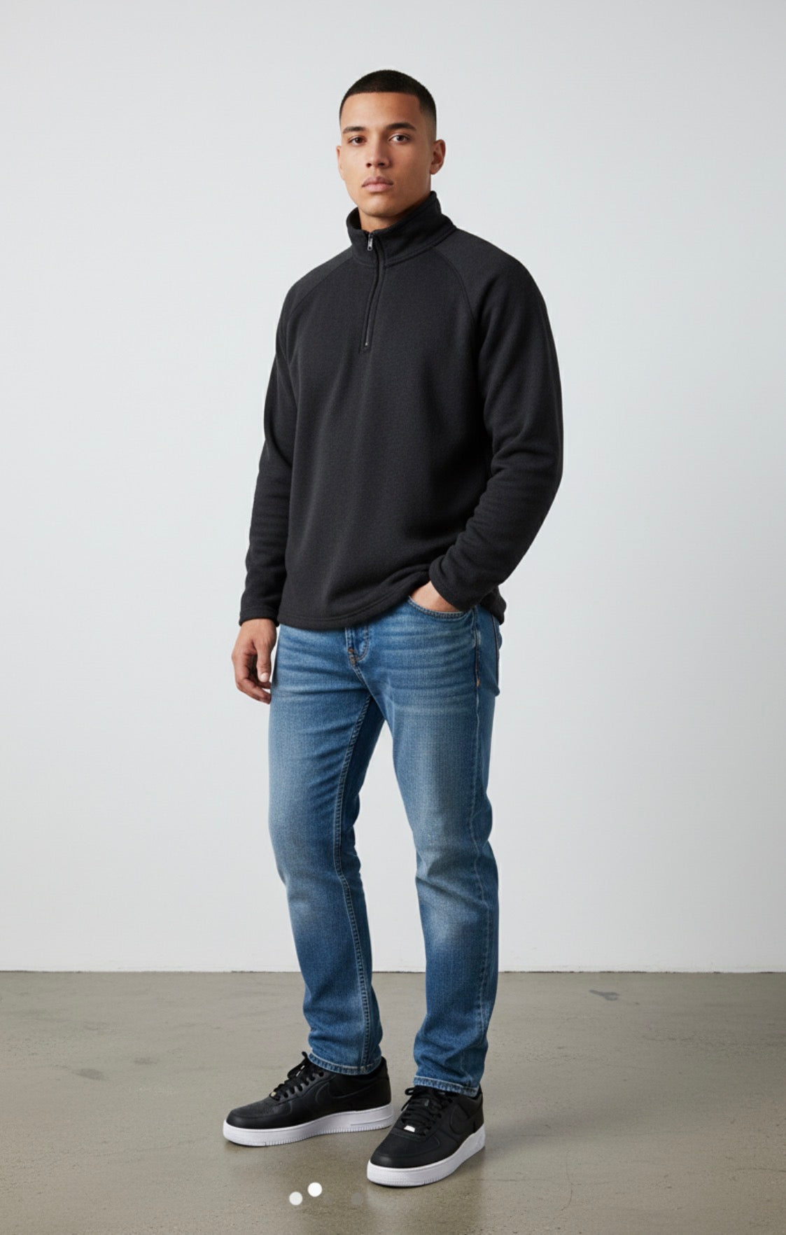 Men Quarter Zip