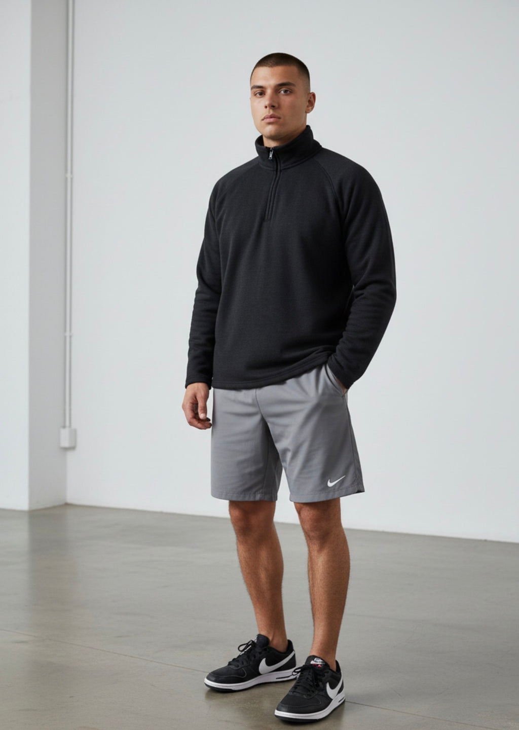 Men Quarter Zip