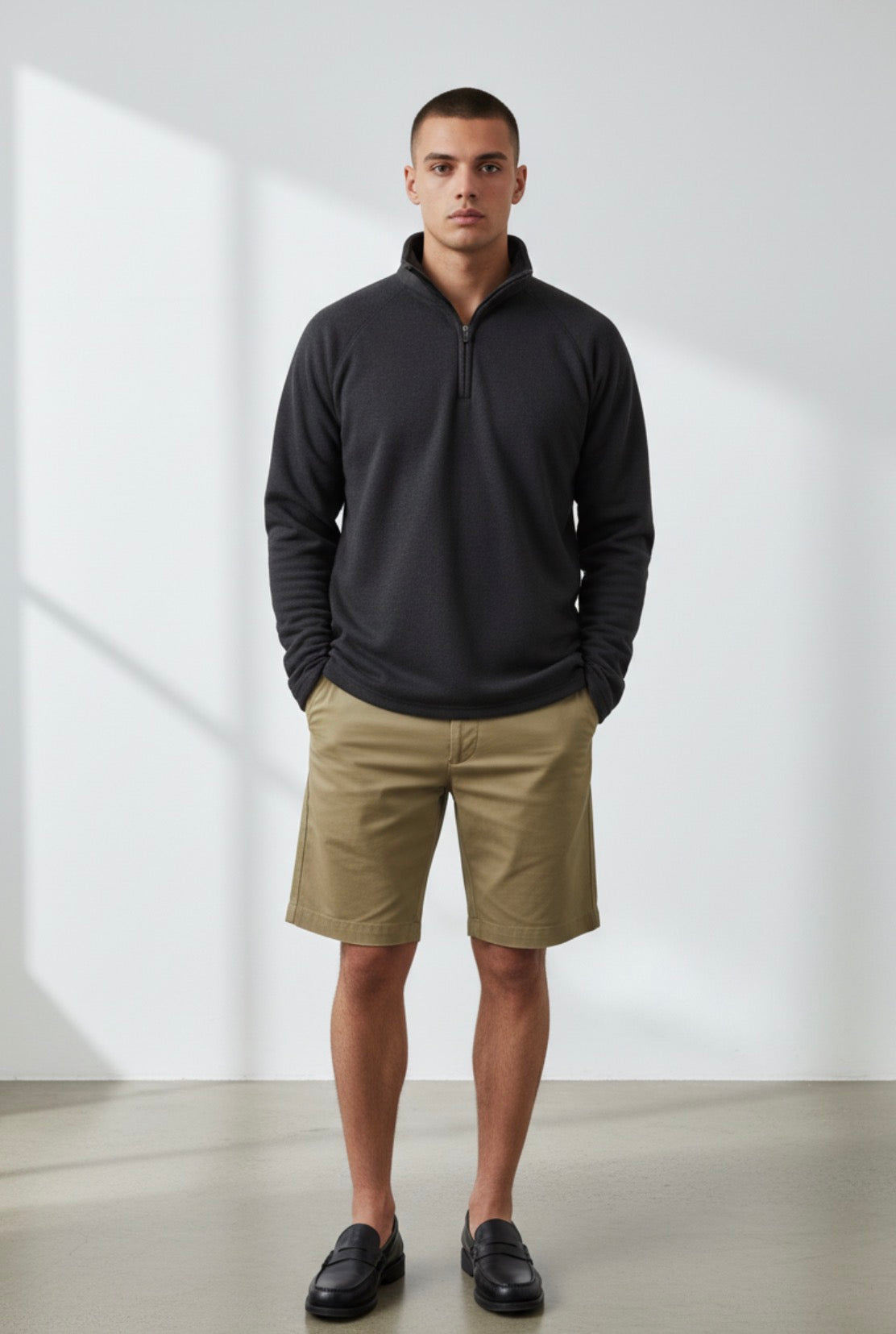Men Quarter Zip