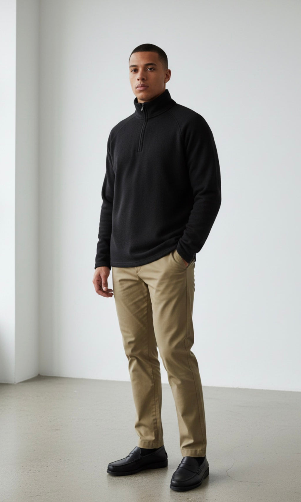 Men Quarter Zip