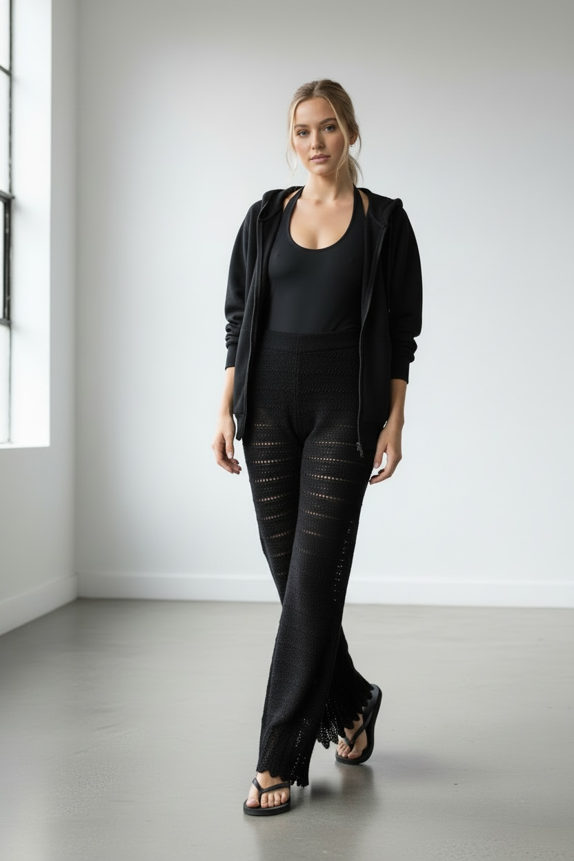 Wide Leg Cover up Pants