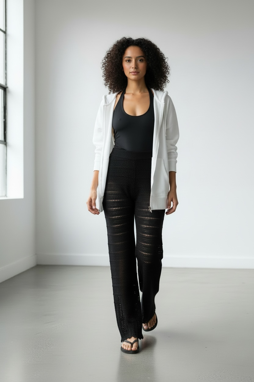 Wide Leg Cover up Pants