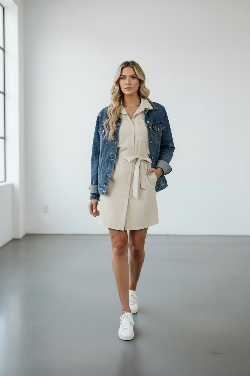 Button Up Dress