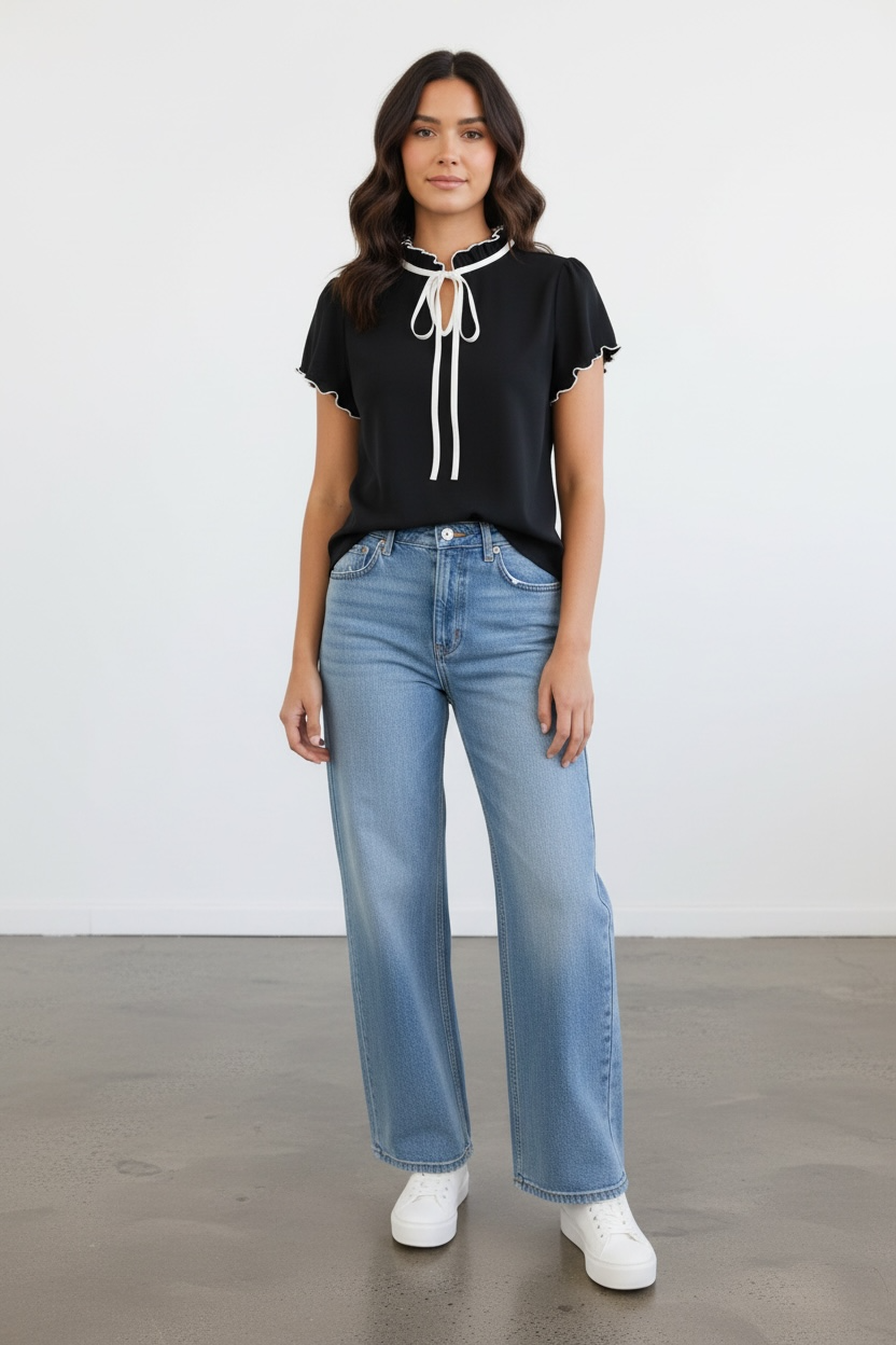 Short Sleeve Blouse