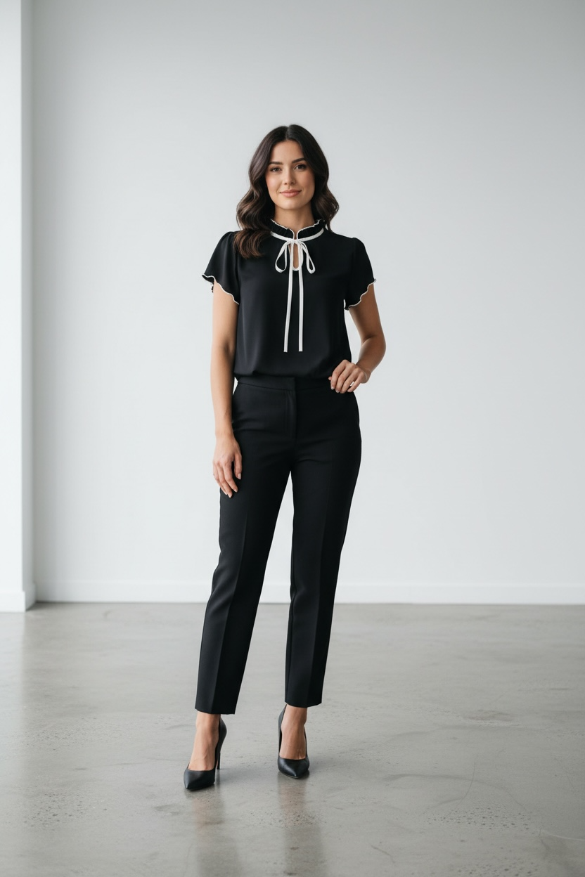 Short Sleeve Blouse